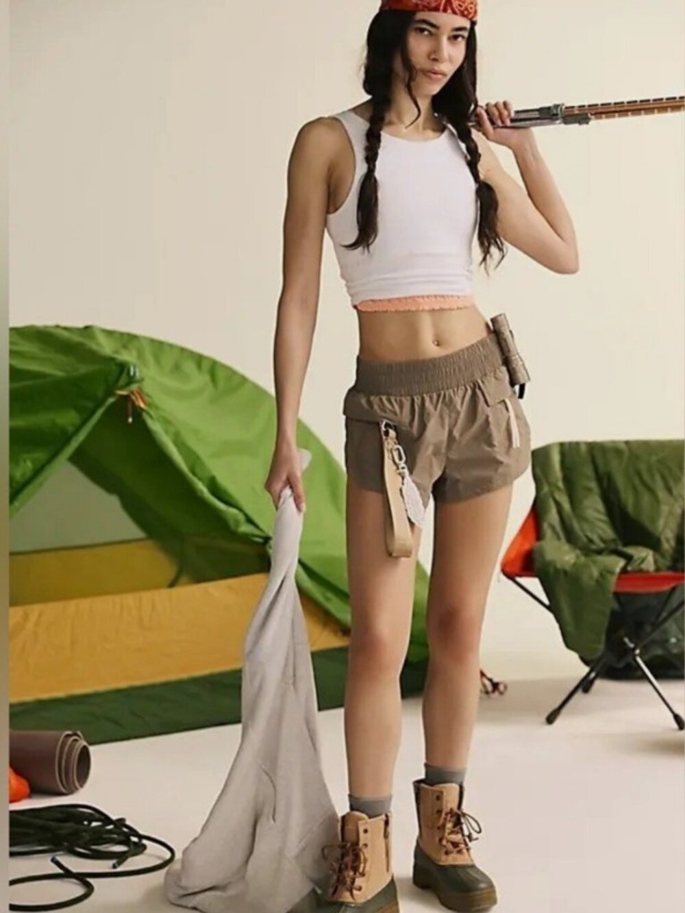 NWOT Free People Above And Beyond Shorts